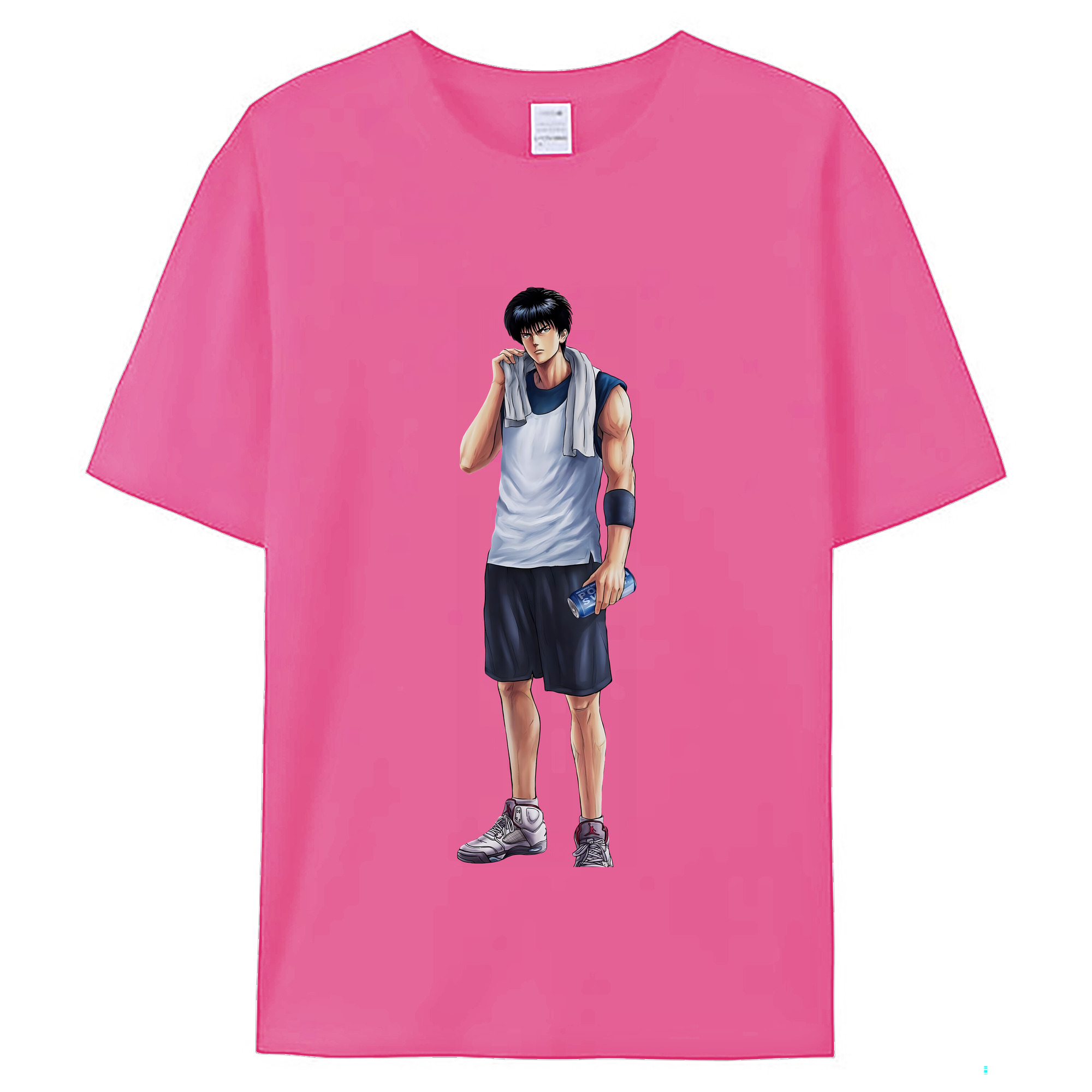（画像用） SLAM DUNK／スラムダンク レディースカジュアルプリントTシャツ（綿100％）